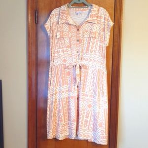 LuLaRoe Stacie shirt dress